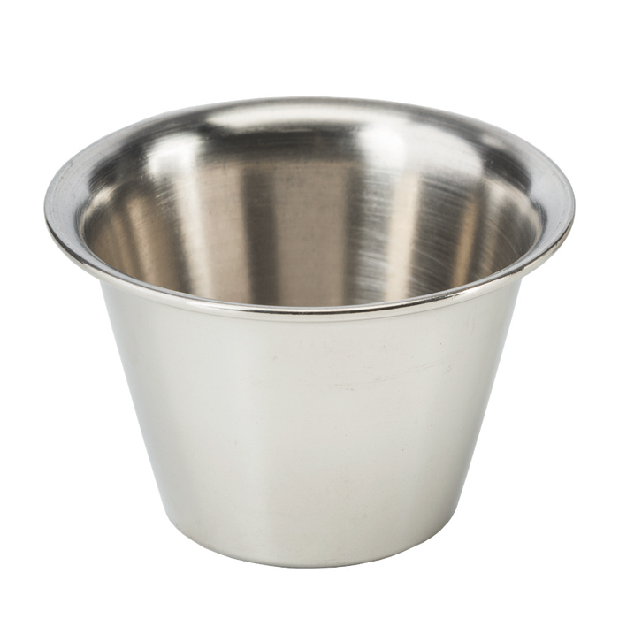 Sauce Cup Tulip Style Stainless Steel 3 Ounce