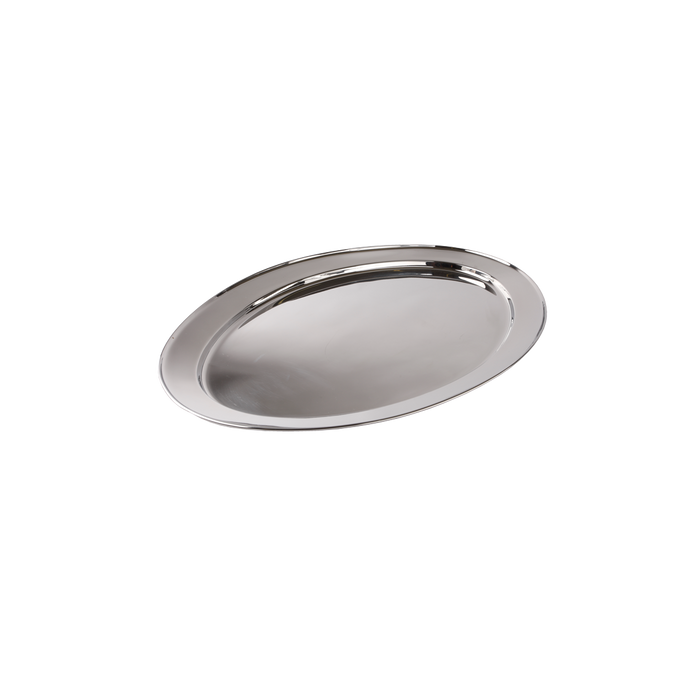 Stainless Steel Oval Platter 16'' X 10 1/2''
