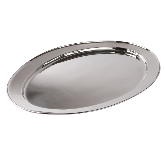 Stainless Steel Oval Platter 26'' X 18''
