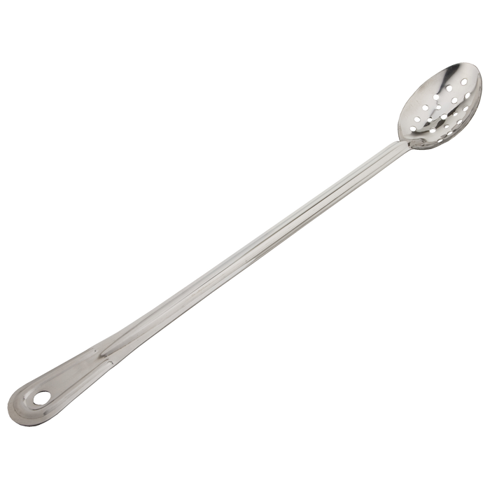 Basting Spoon Stainless Steel 21'' Perforated