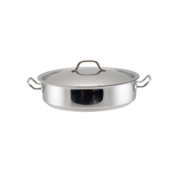 Brazier Stainless Steel 12" with Cover