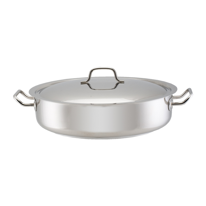 Brazier Stainless Steel 16" with Cover
