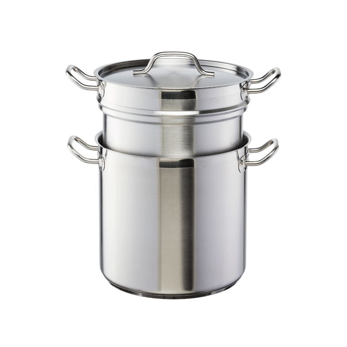Double Boiler Stainless Steel 8 Quart — Libertyware