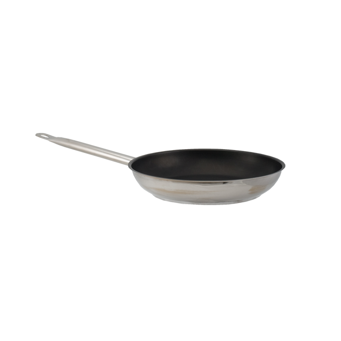 Fry Pan Stainless Steel 12" with Three Layer Coating