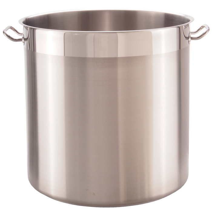 Stock Pot Stainless Steel 155 Quart with Cover