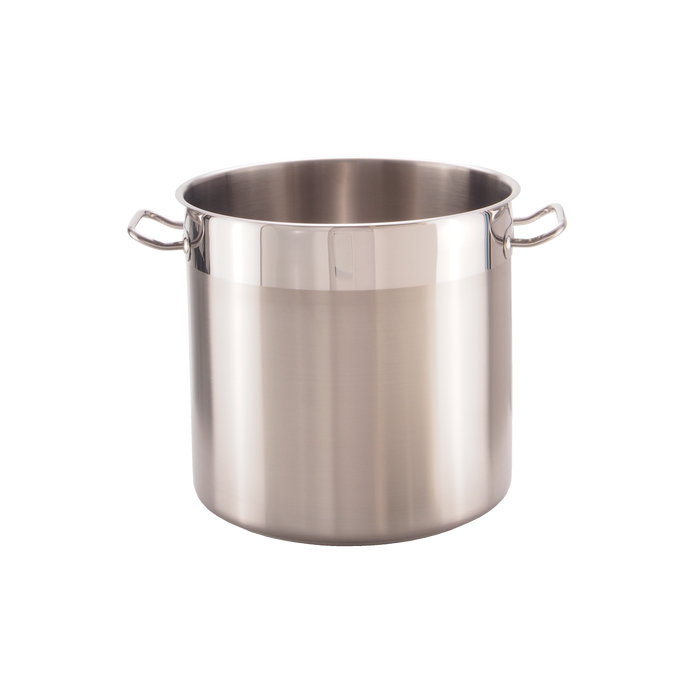 Stock Pot Stainless Steel 17 Quart with Cover