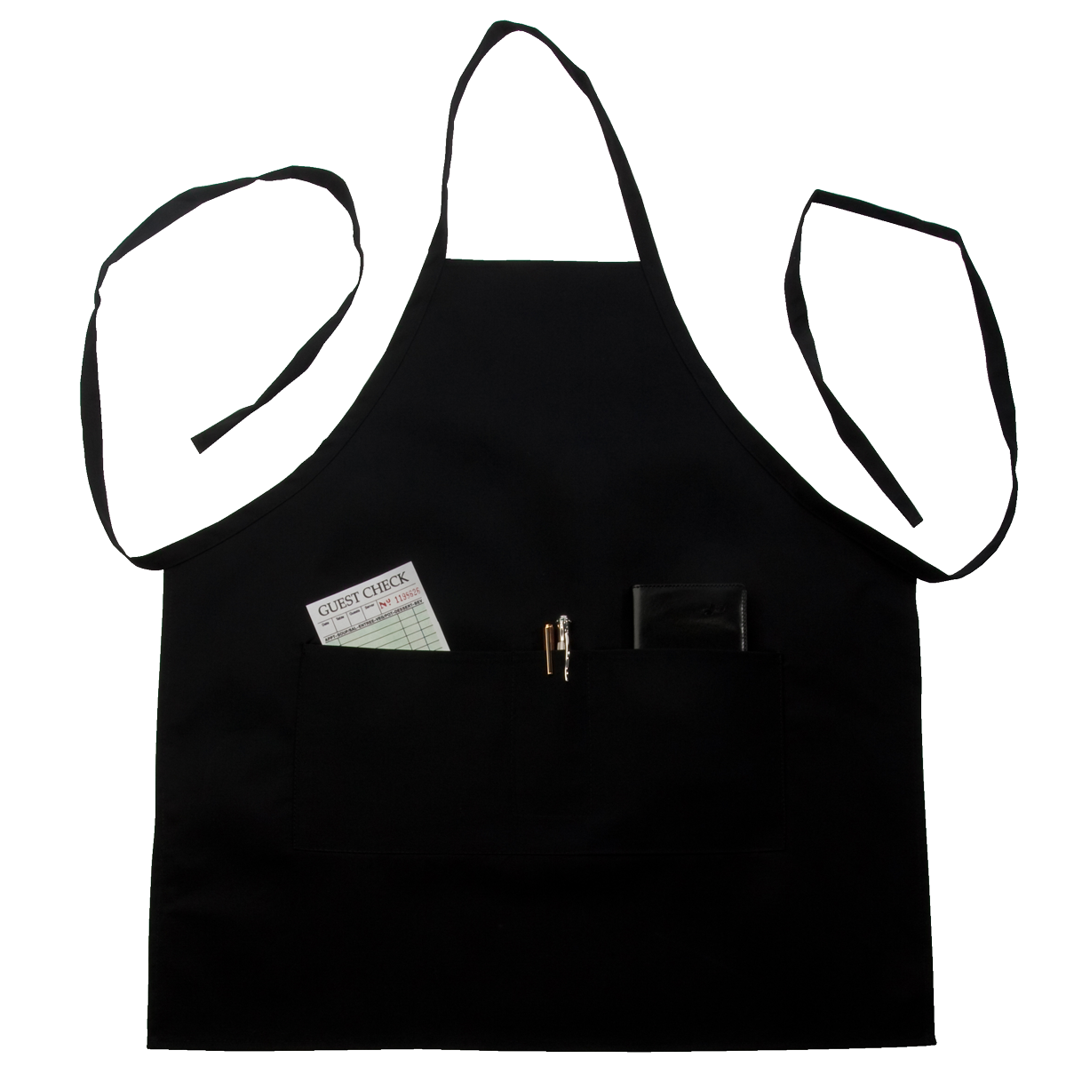 Black Bib Apron — Libertyware