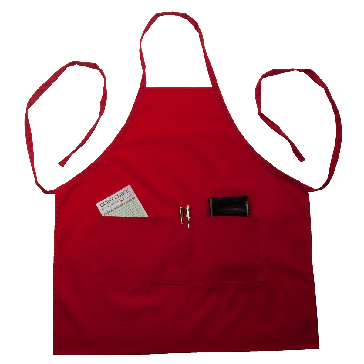 Red Bib Apron — Libertyware