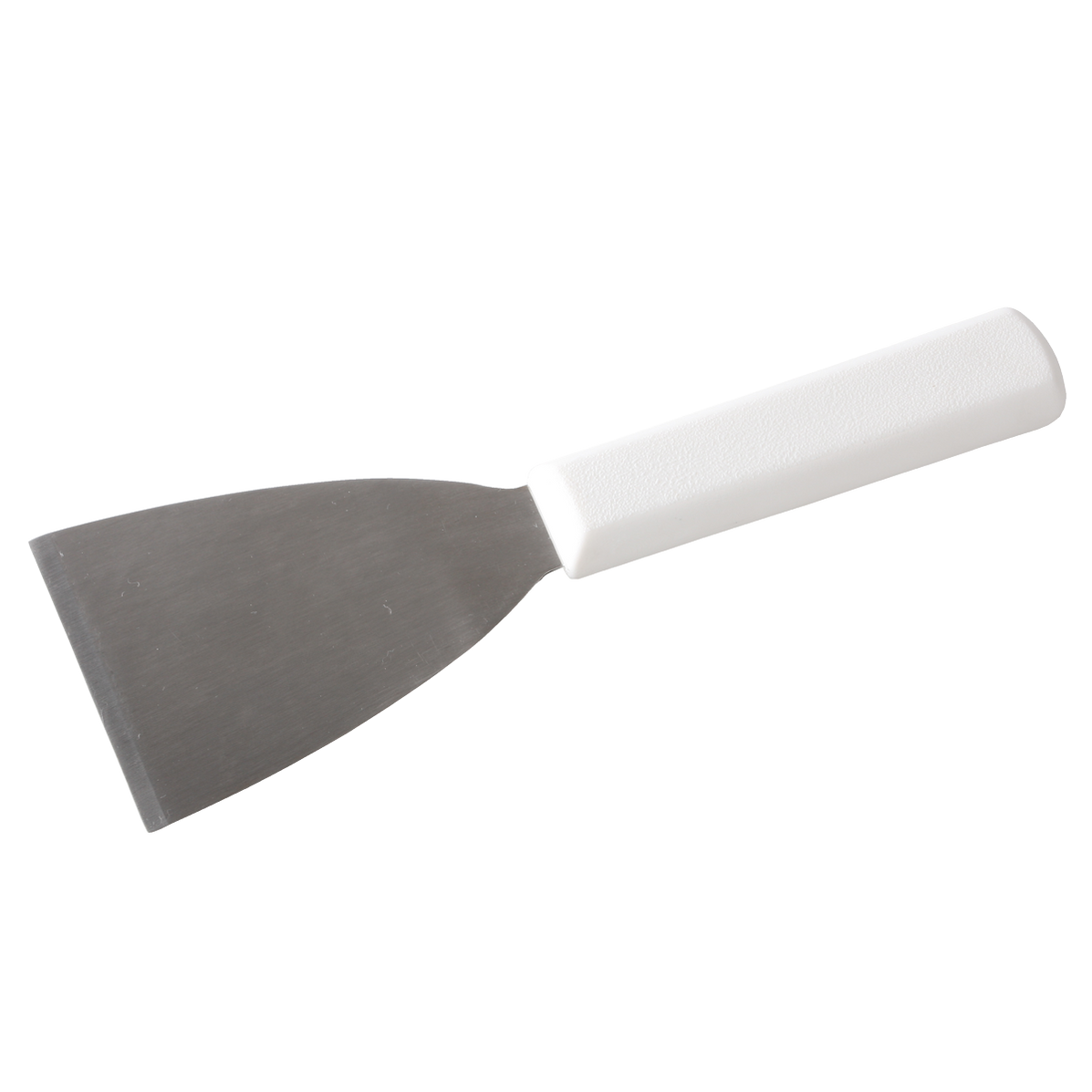 Grill Scraper 3" with White Plastic Handle — Libertyware